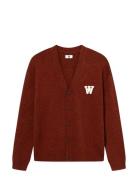 Wwtay Cardigan 25081 Burgundy WOOD WOOD