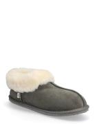 Hlenver Closed Ankle Slipper Grey Enkel Studio