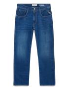 Anbass Trousers Slim 99 Denim Blue Replay