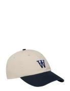 Wwaa Embroidery Cap 25246 Cream WOOD WOOD