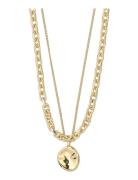Sparkle Necklace 2-In-1 Set, Gold-Plated Gold Pilgrim