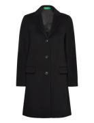 Coat Black United Colors Of Benetton