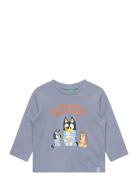 T-Shirt L/S Blue United Colors Of Benetton