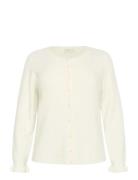 Kccirsten Cardigan Cream Kaffe Curve