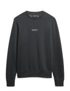 Micro Logo Crew Grey Superdry