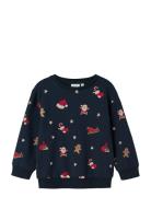 Nmnrohom Ls Nreg Sweat Bru Navy Name It