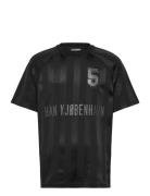 Logo Football Tee Black HAN Kjøbenhavn