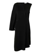 Slflaurina Regular Shoulder Dress B Black Selected