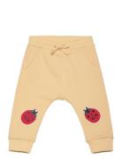 Sweatpants Knee Patch Yellow Lindex