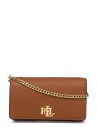 Crosshatch Crossbody Turn-Lock Tech Case Beige Lauren Ralph Lauren
