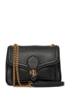 Pebbled Small Bradley Convertible Bag Black Lauren Ralph Lauren