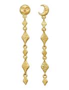 Minola Earrings Gold Maanesten