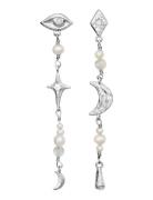 Siss Earrings Silver Maanesten