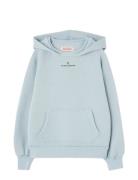 Flowers Blue Beaver Hoodie Blue THE ANIMALS OBSERVATORY