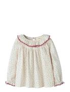 Nmfrasia Ls Loose Shirt Lil White Lil'Atelier