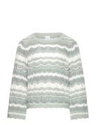 Sweater Pointelle Green Green Lindex