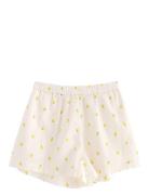 Pyjama Shorts Seersucker White Lindex