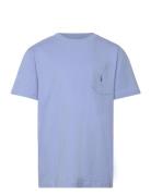 Cotton Jersey Pocket Tee White Ralph Lauren Kids