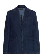 Denim Blazer Blue Lauren Ralph Lauren