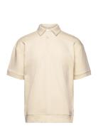 Over D Polo Sweat S/S Cream Lindbergh