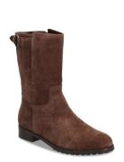 Tasha Suede Boot Brown Lauren Ralph Lauren
