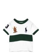 Big Pony 20Th Anniversary Crest Tee White Ralph Lauren Kids