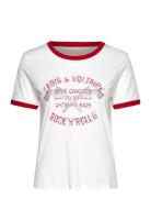 Woos Ico Blason Rdrg Strass White Zadig & Voltaire