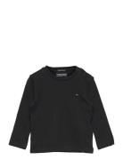 Boys Basic Cn Knit L/S Black Tommy Hilfiger