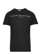 Essential Tee S/S Black Tommy Hilfiger