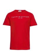 Essential Tee S/S Red Tommy Hilfiger