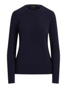 Cotton-Blend Sweater Navy Lauren Ralph Lauren