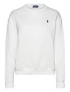 Fleece Crewneck Sweatshirt White Polo Ralph Lauren