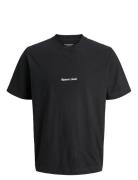 Jornorrebro Emb Tee Ss Crew Neck Noos Black Jack & J S