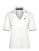 Tailored Fit Cricket Polo Shirt White Ralph Lauren Golf