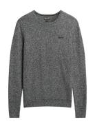 Essential Slim Fit Crew Jumper Grey Superdry