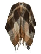 Pcjanica Poncho Bc Brown Pieces