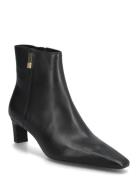 Th Square Toe Kitten Bootie Black Tommy Hilfiger