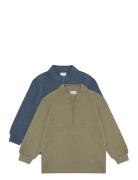 Sweatshirt W.zip Patterned Minymo