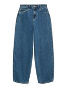 Vmbillie Hr Barrel Ank Jeans Li3142 Noos Blue Vero Moda