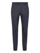 Slhslim-Theo Wool Blend Trs Flex Noos Navy Selected