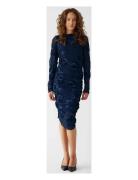 Lavinia L/S Dress Navy Noella