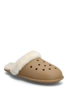 Classic Fuzz Scuff Beige Crocs