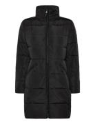 Channel-Quilted Funnelneck Down Coat Black Lauren Ralph Lauren