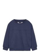 Over Cotton Sweatshirt Navy Mango