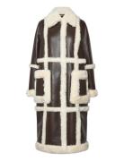 Patrice Coat Brown Stand Studio