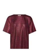 Fqsatina-Tee Burgundy FREE/QUENT