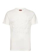 Embossed Archive Graphic Tee White Superdry