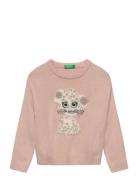 Sweater L/S Pink United Colors Of Benetton