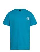 Teen Box Nse Regular Ss Tee Blue The North Face