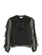 Viharley L/S Top Black Vila